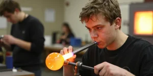 souffleur de verre ecole