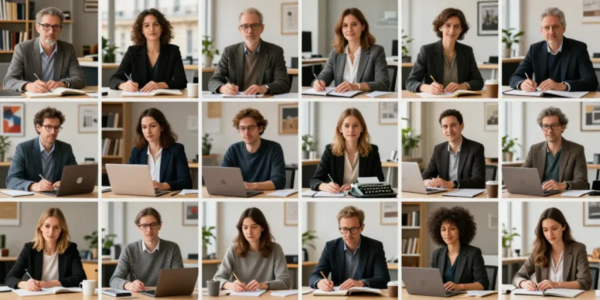 métiers de l'écriture