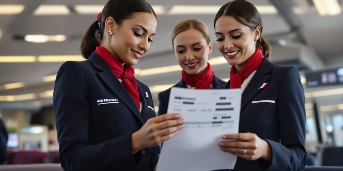 salaire hotesse air france